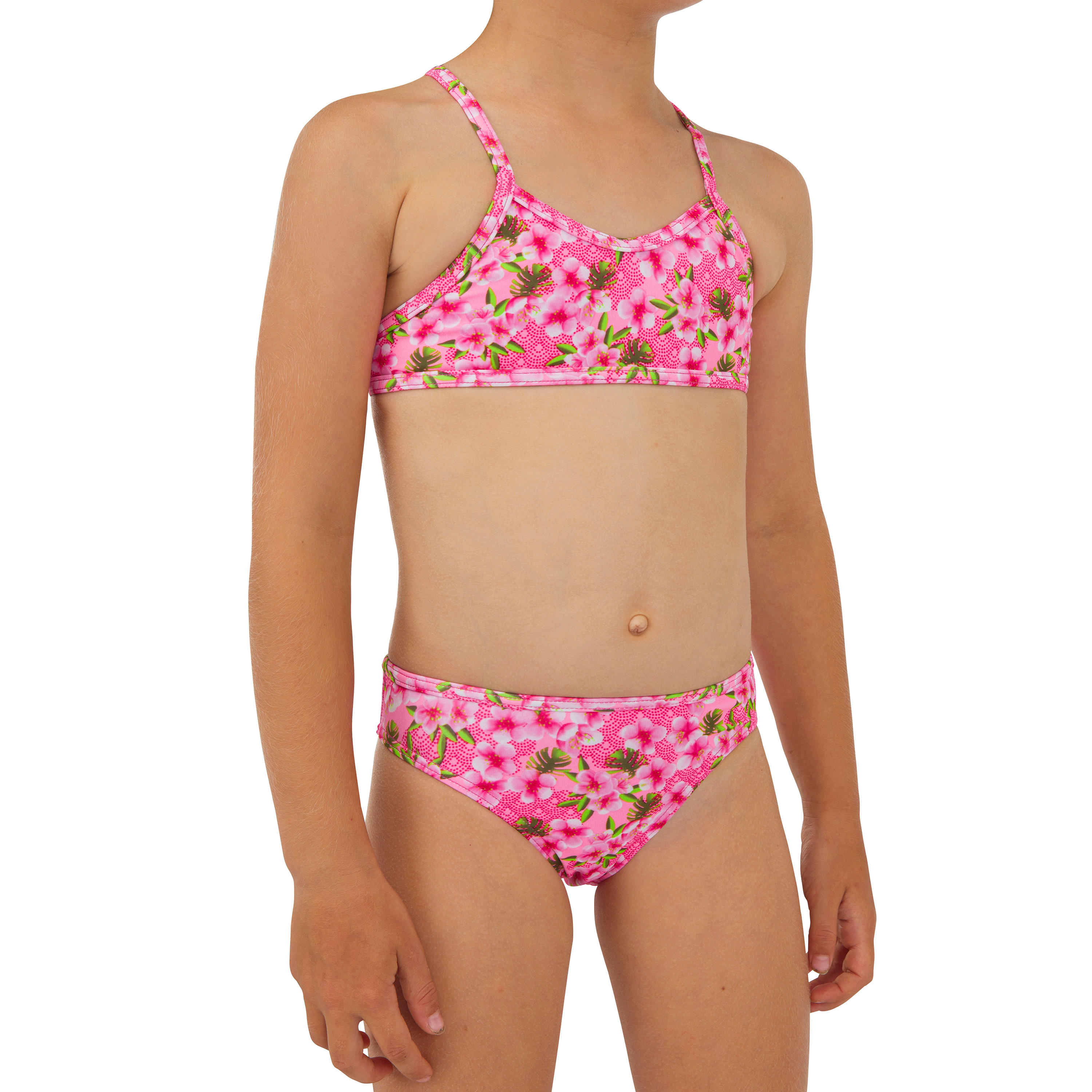 OLAIAN Bikini-Set Mädchen 100 Boni Sakura pink Gr. 104 - 4 Jahre