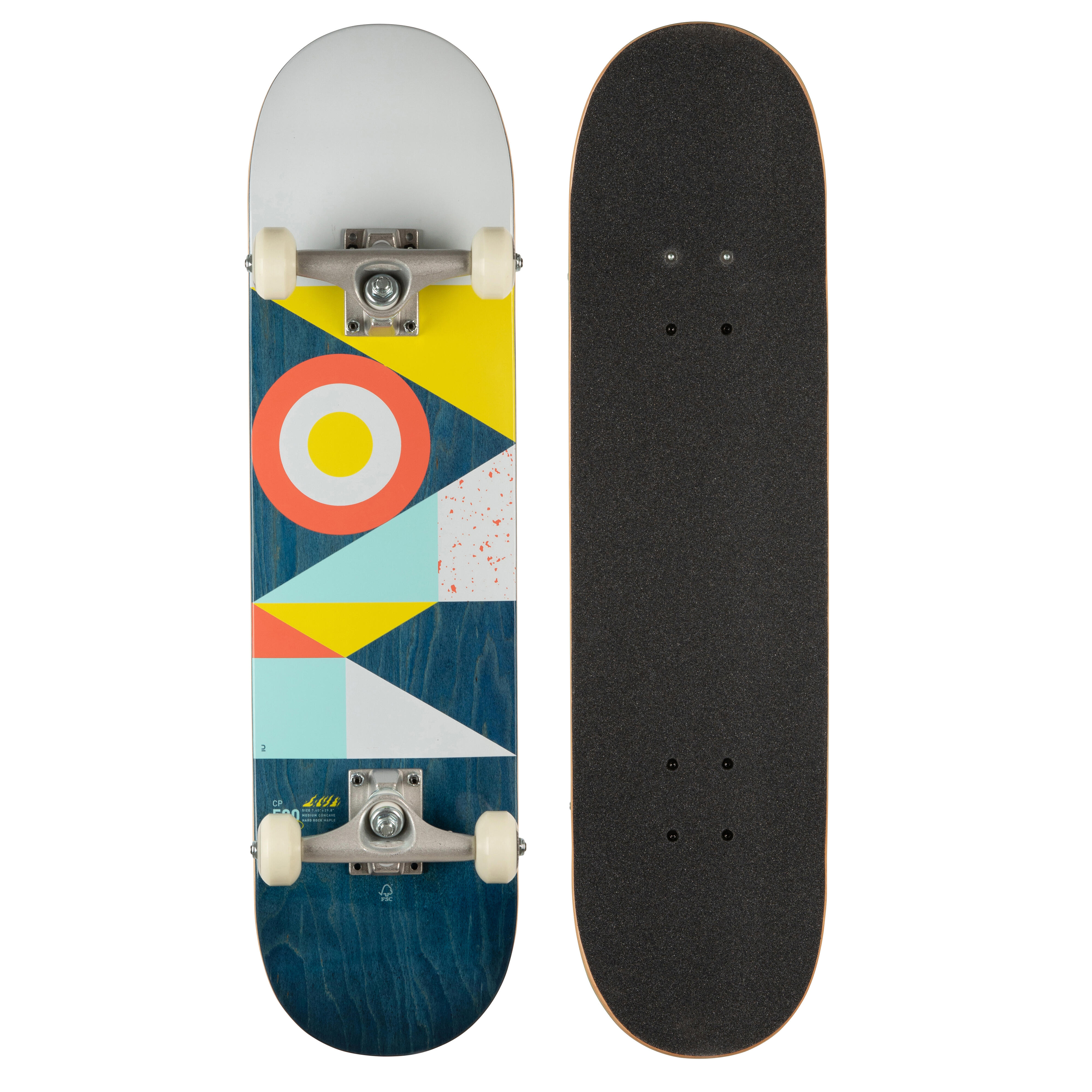 OXELO Skateboard Deck 7,5